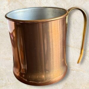 Vintage Coppercraft Cup w/ Brass Handle